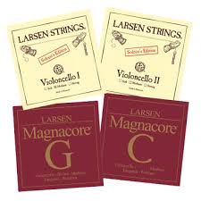 CUERDAS VIOLONCHELO - LARSEN -MAGNACORE JUEGO